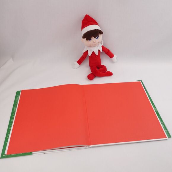 The Elf on the Shelf A Christmas Tradition Boy Doll Plush Blue Eyes 15" & Book - Picture 12 of 16
